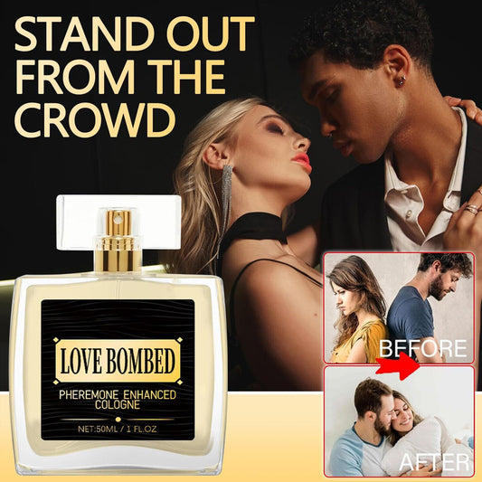 Love Bombed - Best Pheromone Cologne for Men Bold Attraction