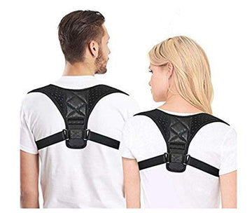 Adjustable Posture Corrector Men Women Upper Back Brace Shoulder Lumbar Support Belt