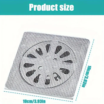 Kitchen Sink Strainer - Disposable Shower Drain Cover Hair Catcher stickers(Pack of 20)