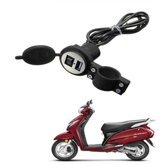 Heavy Duty Bike Mobile USB Charger for Honda Activa 125