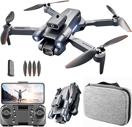 Foldable Drone With Camera For Adults 4k 1080P HD RC Drones