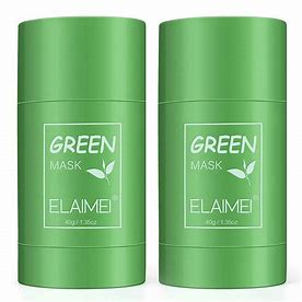 Green Tea Purifying Clay Stick Mask (Pack Of 2)