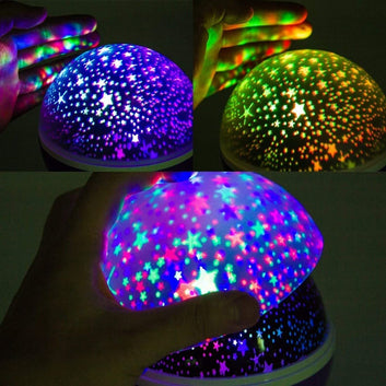 Star Master Dream Rotating Color Changing Projection Lamp