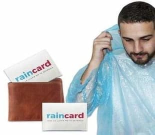 Disposable Pocket Size Easy to Carry Rain Card Pocket Emergency Waterproof Rain Card